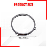 Maxbell Drum Hoop Musical Instrument Drum Spare Practicing Repairing Lug Batter Hoop Dia 15.2cm