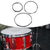 Maxbell Drum Hoop Musical Instrument Drum Spare Practicing Repairing Lug Batter Hoop Dia 15.2cm