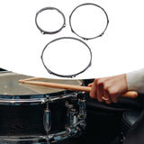 Maxbell Drum Hoop Musical Instrument Drum Spare Practicing Repairing Lug Batter Hoop Dia 15.2cm