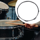 Maxbell Drum Hoop Musical Instrument Drum Spare Practicing Repairing Lug Batter Hoop Dia 33cm