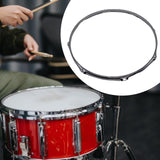 Maxbell Drum Hoop Musical Instrument Drum Spare Practicing Repairing Lug Batter Hoop Dia 40.6cm