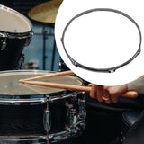 Maxbell Drum Hoop Musical Instrument Drum Spare Practicing Repairing Lug Batter Hoop Dia 40.6cm