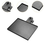 Maxbell Sound Card Tray Shelf Mic Stand Clamp Rack Tray Holder for Live Studio Stage 22.5cmx16.5cm