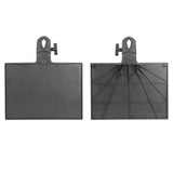 Maxbell Sound Card Tray Shelf Mic Stand Clamp Rack Tray Holder for Live Studio Stage 22.5cmx16.5cm