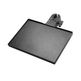 Maxbell Sound Card Tray Shelf Mic Stand Clamp Rack Tray Holder for Live Studio Stage 27.5cmx20.5cm