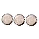 Maxbell 3 Pieces Trumpet Valve Caps Fluency Diameter 17mm Finger Button Replacements