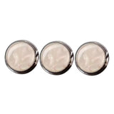 Maxbell 3 Pieces Trumpet Valve Caps Fluency Diameter 17mm Finger Button Replacements