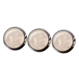 Maxbell 3 Pieces Trumpet Valve Caps Fluency Diameter 17mm Finger Button Replacements