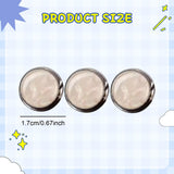 Maxbell 3 Pieces Trumpet Valve Caps Fluency Diameter 17mm Finger Button Replacements