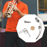 Maxbell Trumpet Water Key Spit Valve Kit for Trumpet Players Wind Instrument Replace Small