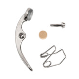 Maxbell Trumpet Water Key Spit Valve Kit for Trumpet Players Wind Instrument Replace Large