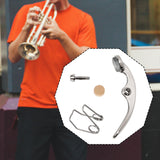 Maxbell Trumpet Water Key Spit Valve Kit for Trumpet Players Wind Instrument Replace Large