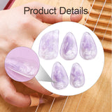 Maxbell Pipa Nails Pianist for Musical String Instruments for Professionals Learning Purple S