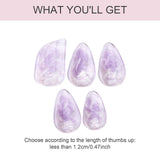 Maxbell Pipa Nails Pianist for Musical String Instruments for Professionals Learning Purple S