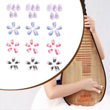 Maxbell Pipa Nails Pianist for Musical String Instruments for Professionals Learning Purple S