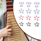 Maxbell Pipa Nails Pianist for Musical String Instruments for Professionals Learning Purple S