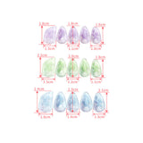 Maxbell Pipa Nails Pianist for Musical String Instruments for Professionals Learning Purple S