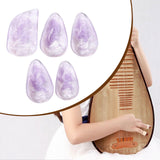 Maxbell Pipa Nails Pianist for Musical String Instruments for Professionals Learning Purple M