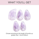 Maxbell Pipa Nails Pianist for Musical String Instruments for Professionals Learning Purple L