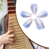 Maxbell Pipa Nails Pianist for Musical String Instruments for Professionals Learning Blue M