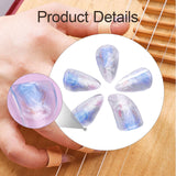 Maxbell Pipa Nails Pianist for Musical String Instruments for Professionals Learning Blue M