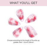 Maxbell Pipa Nails Pianist for Musical String Instruments for Professionals Learning Red L