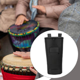 Maxbell Djembe Drum Bag Dustproof Sturdy with Shoulder Strap Protection Carrying Bag 10inch Black