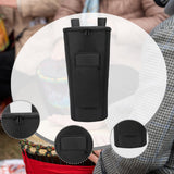 Maxbell Djembe Drum Bag Dustproof Sturdy with Shoulder Strap Protection Carrying Bag 10inch Black