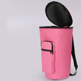 Maxbell Djembe Drum Bag Dustproof Sturdy with Shoulder Strap Protection Carrying Bag 12inch Black
