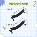 Maxbell Violin Shoulder Rest Non Slip Comfort Ergonomic Musical Instrument Accessory 16cmx4cmx2.5cm