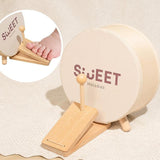 Maxbell Small Drum Set Music Practice Wooden Sensory Toys Educational Percussion Toy With Pedal Drum