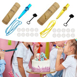 Maxbell Kazoo Flute for Kids Christmas Children Development Sense Musical Instrument Blue