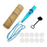 Maxbell Kazoo Flute for Kids Christmas Children Development Sense Musical Instrument Blue