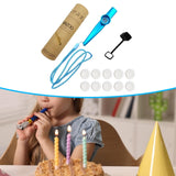 Maxbell Kazoo Flute for Kids Christmas Children Development Sense Musical Instrument Blue