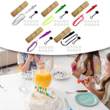 Maxbell Kids Kazoo Flute Beginner Birthday Music Classes Daily Practice with Lanyard Silver