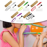 Maxbell Kids Kazoo Flute Beginner Birthday Music Classes Daily Practice with Lanyard Silver