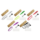 Maxbell Kids Kazoo Flute Beginner Birthday Music Classes Daily Practice with Lanyard Silver