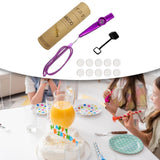 Maxbell Kids Kazoo Flute Beginner Birthday Music Classes Daily Practice with Lanyard Violet
