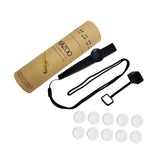 Maxbell Kids Kazoo Flute Beginner Birthday Music Classes Daily Practice with Lanyard Black