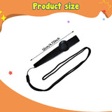 Maxbell Kids Kazoo Flute Beginner Birthday Music Classes Daily Practice with Lanyard Black