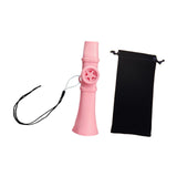 Maxbell Kazoo Compact Easy to Learn Unique Music Lovers Harmonica for Ukulele Guitar Pink
