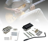 Maxbell Guitar Tremolo Bridge Metal Musical Instruments Parts for Practice Repairing silver