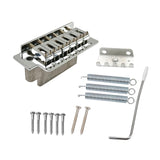 Maxbell Guitar Tremolo Bridge Metal Musical Instruments Parts for Practice Repairing silver