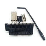 Maxbell Guitar Tremolo Bridge Metal Musical Instruments Parts for Practice Repairing black