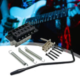 Maxbell Guitar Tremolo Bridge Metal Musical Instruments Parts for Practice Repairing black