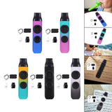 Maxbell Kazoo Double Hole Musical Instrument for Hikes Picnic Backpacking Adventures blue violet