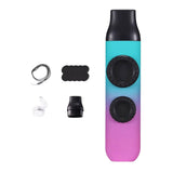 Maxbell Kazoo Double Hole Musical Instrument for Hikes Picnic Backpacking Adventures pink cyan