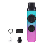 Maxbell Kazoo Double Hole Musical Instrument for Hikes Picnic Backpacking Adventures pink cyan