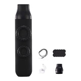 Maxbell Kazoo Double Hole Musical Instrument for Hikes Picnic Backpacking Adventures black