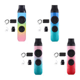 Maxbell Kazoo Flute Double Hole Musical Toy for Backpacking Adventures Hikes Travels 3 colors